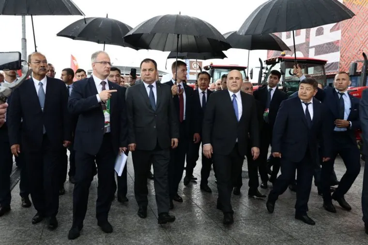 Выставка «Белагро-2024» Мишустин прибыл в Минск с визитом 03.06.2024. Минск