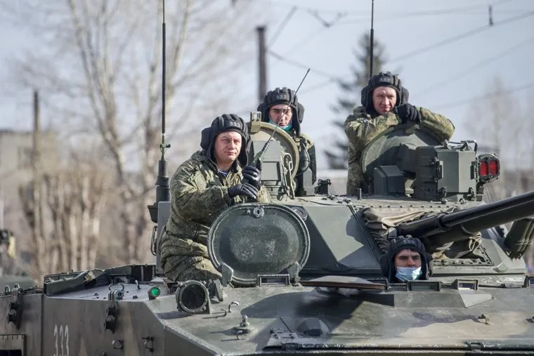 Репетиция парада 2021. Екатеринбург