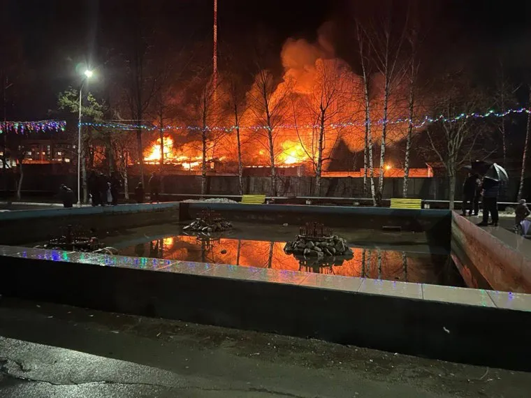 Пожар, Аша, Челябинская область