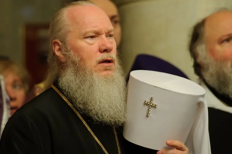 Молебен в Храме на Крови по случаю привоза в Екатеринбург Иконы Божьей Матери Державная