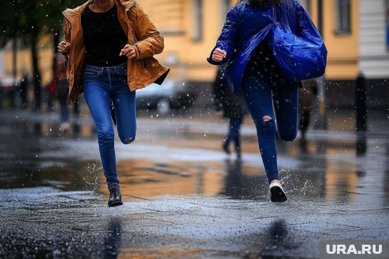 На Пермский край наступают дожди