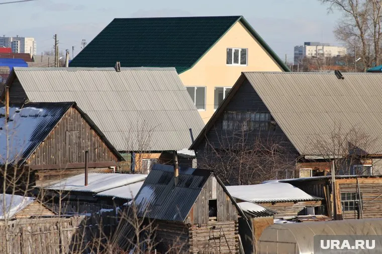 В Целинном планируют избавиться от ветхих изб (архивное фото)
