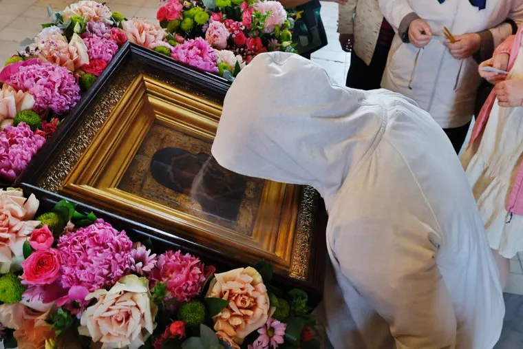 Чудотворная Икона Казанской Богоматери в храме Александра Невского. Курган