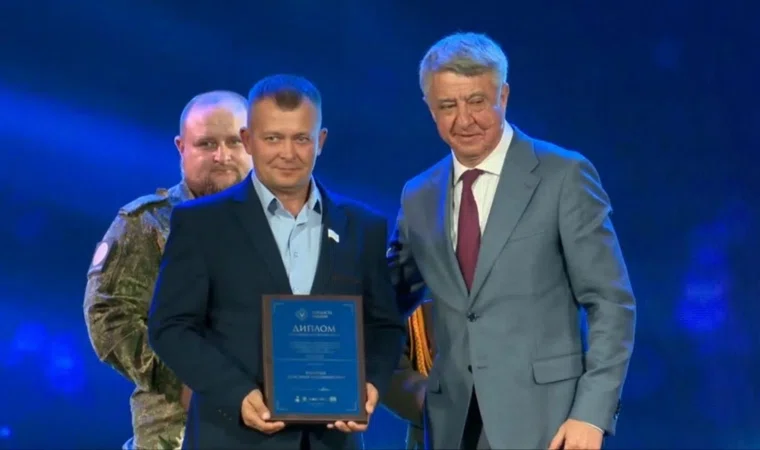Волонтер из Курганской области Александр Ильиных получил премию «Гордость нации – 2025»