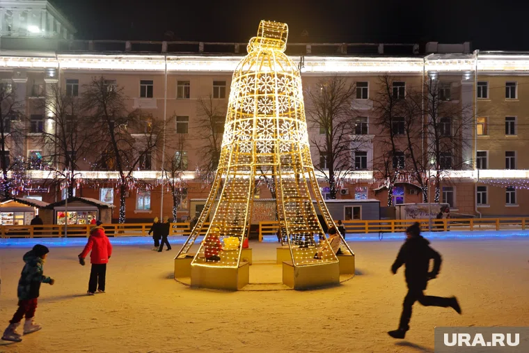 Копейск встретит Новый год без ледового городка (архивное фото) 