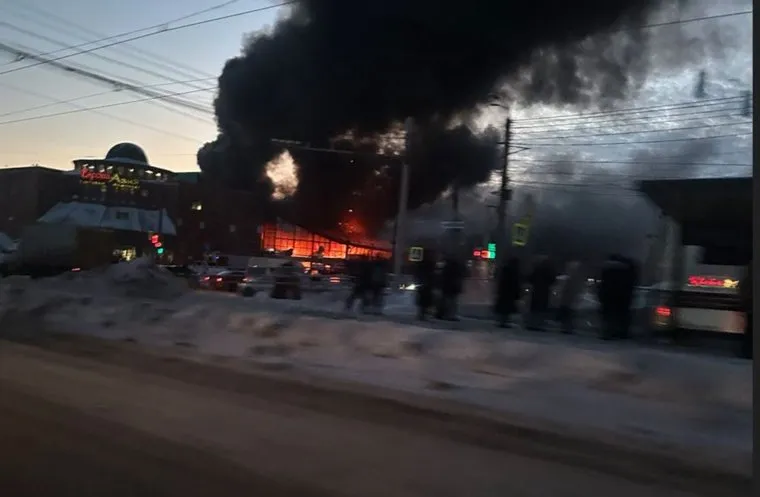 Пожар в ТРК "Европа-Азия", Челябинск