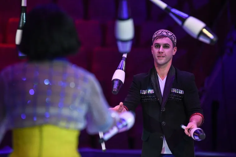 Пресс-показ нового циркового шоу "Клоун". Екатеринбург