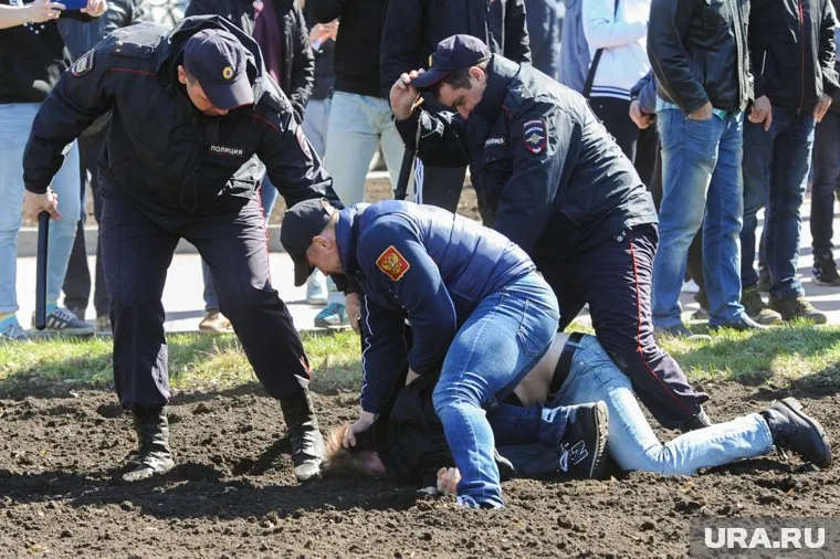 После задержания курганец оказался в больнице