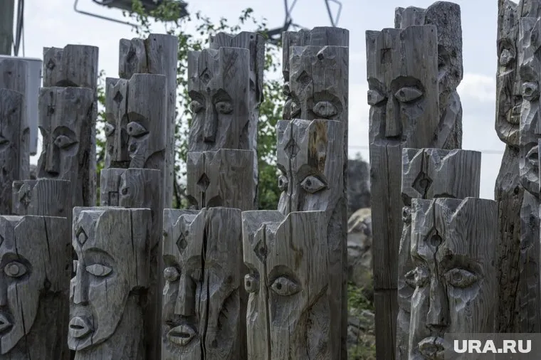 Арт-объект остался после съемок сериала (архивное фото)