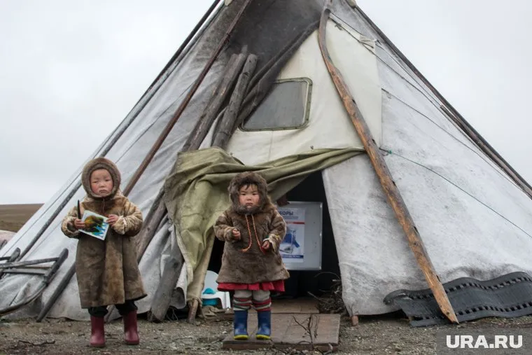 Кочевое образование предусматривает обучение детей прямо в чумах и передвижных школах