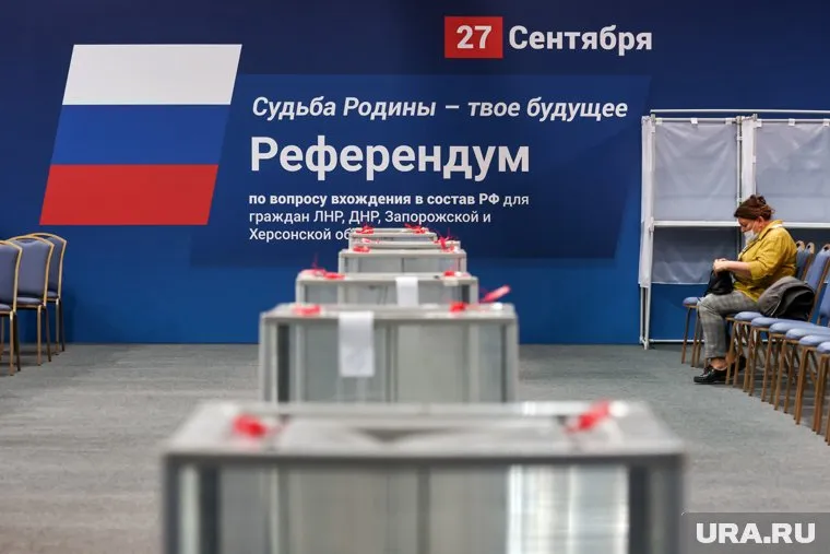 Ранее 93,11% жителей освобожденной части Запорожья проголосовали за вступление региона в состав РФ