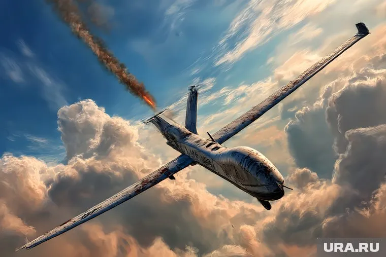 ПВО отражали атаку дронов на российские территории