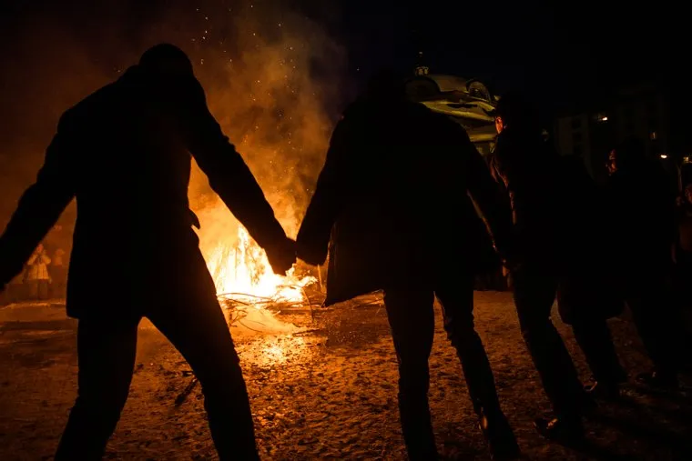 Празднование Терендеза в Церкви Святого Карапета. Екатеринбург