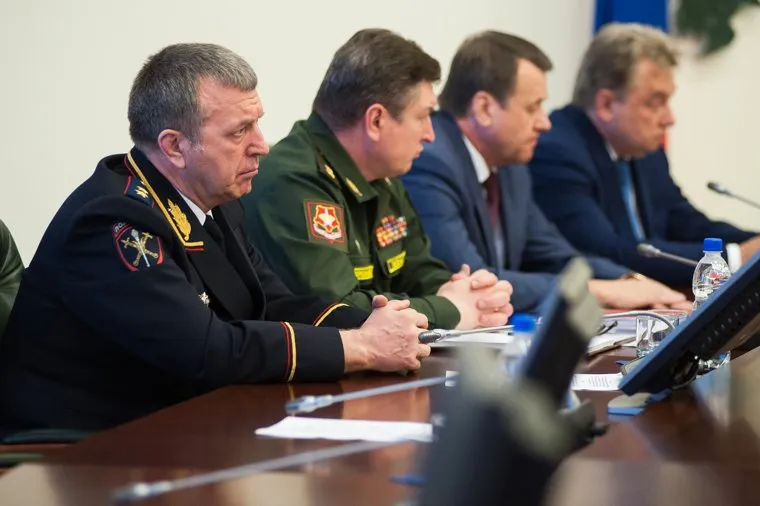 Встреча полномочного представителя Президента РФ в УФО c руководителями окружных органов и федеральных органов исполнительной власти. Екатеринбург