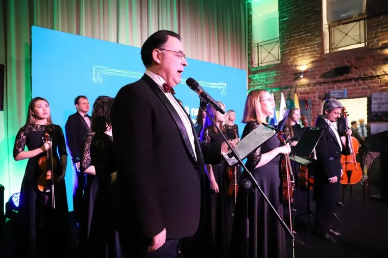 Вручение премии имени Татищева и де Геннина в Музее истории Екатеринбурга. Екатеринбург 