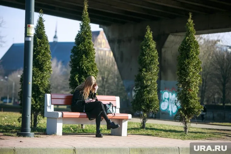 В городе начинает теплеть, но будет сильный ветер