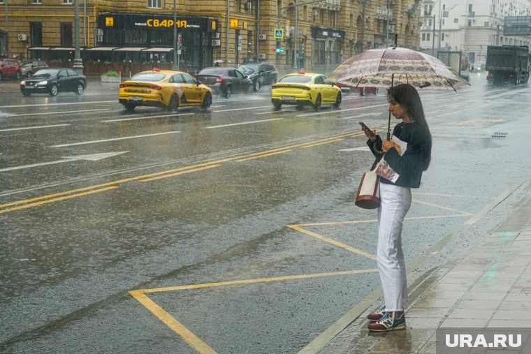 В Москве пройдут сильные дожди в течение недели