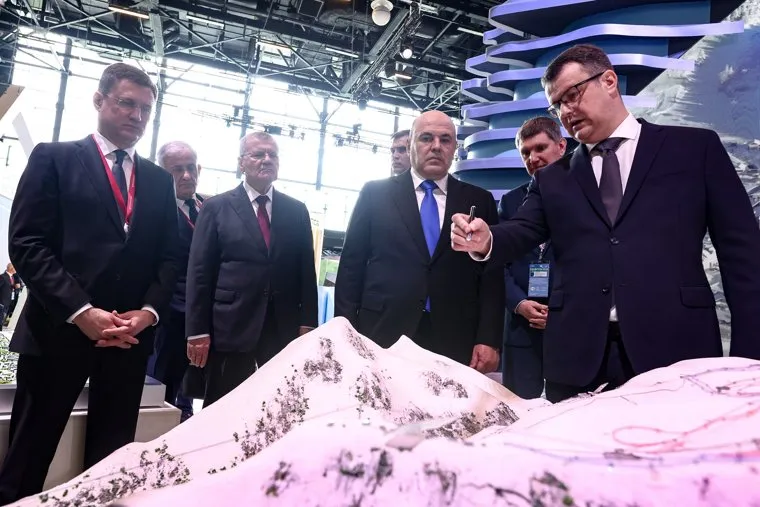 Михаил Мишустин в Минеральных Водах. Минводы