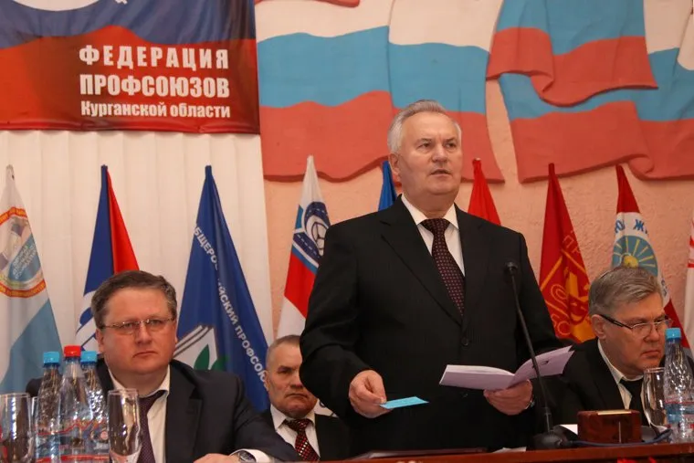 Заседание Совета Федерации профсоюзов Курганской области