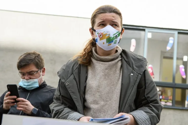 Презентация шатров для голосования за поправки в Конституцию РФ. Екатеринбург