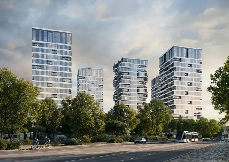 В башнях квартала SHIFT доступны квартиры до 160 квадратных метров 