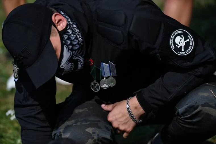 Зарница в детском летнем лагере Салют. Свердловская область, Артемовский