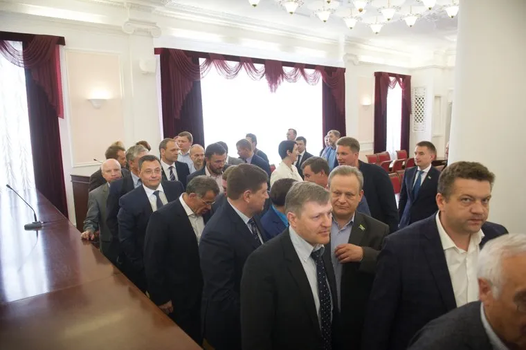 Официальное прощание Владимира Тунгусова с администрацией Екатеринбурга