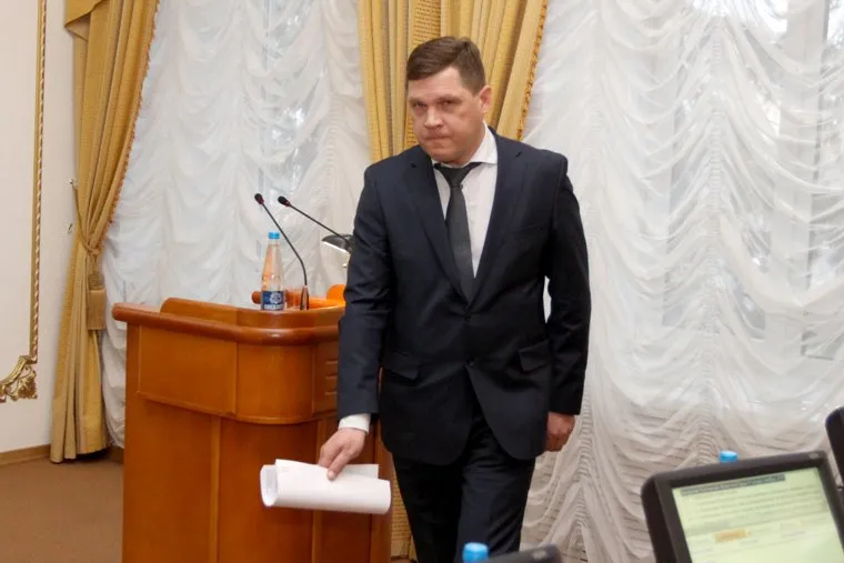 Заседание областной ДумыКурган, пустозеров руслан