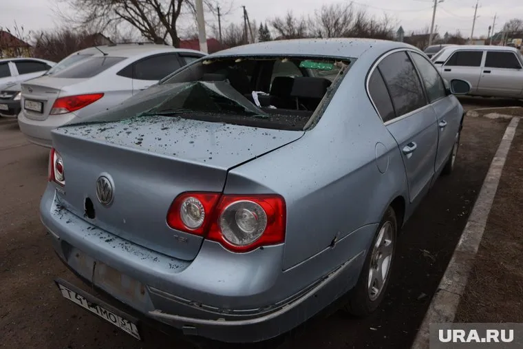 Более 15 автомобилей пострадали в результате обстрела ВСУ в Белгороде (фото из архива)