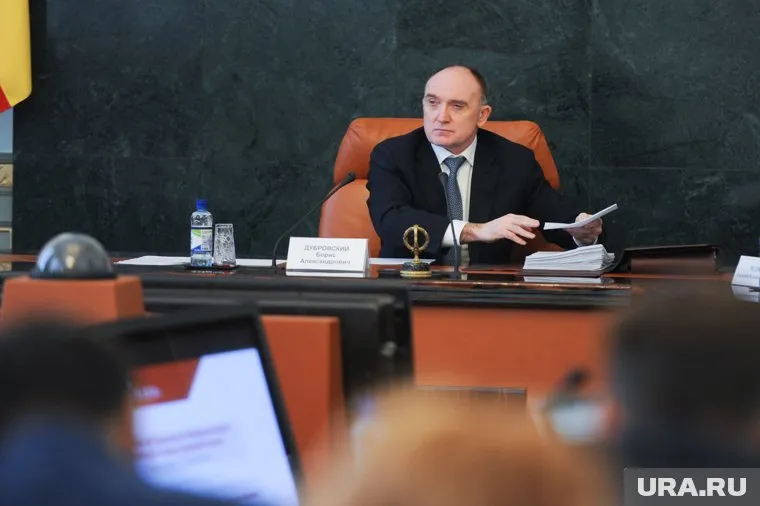 Борис Дубровский, его вице-губернаторы и мэр Челябинска уехали в Москву
