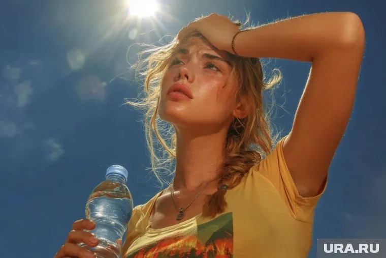 Тепловой удар начинается с головной боли и жажды