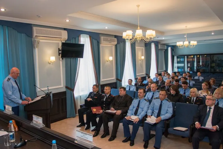 Координационное совещание  руководителей правоохранительных органов Курганской области.Курган.