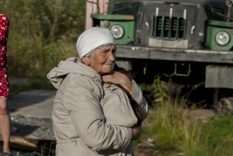 Пожар в Лабытнанги, старушка, бабушка, пожар, погорельцы