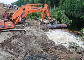 История с провалом на трассе повторяется? «Плиты снова просели»