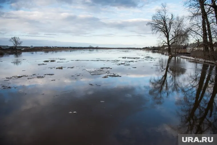 Уровень воды в Урале у поста Илек поднялся до 890 сантиметров
