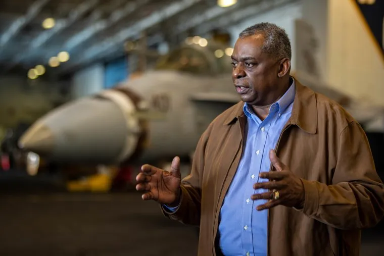 Ллойд Остин. stock