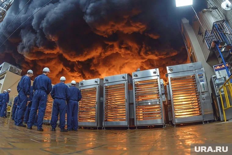 Восстановление газоснабжения после аварии под Омском