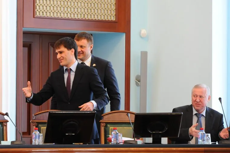 Аппаратное заседание с главами городов и районов. Челябинск., тефтелев евгений, гаттаров руслан, сандаков николай