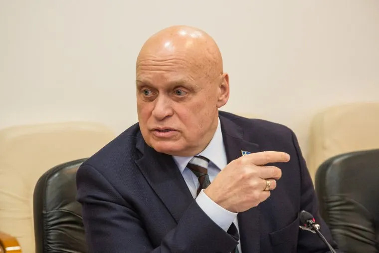 Пресс-конференция Евгения Заболотного, председателя городской думы. Тюмень, заболотный евгений