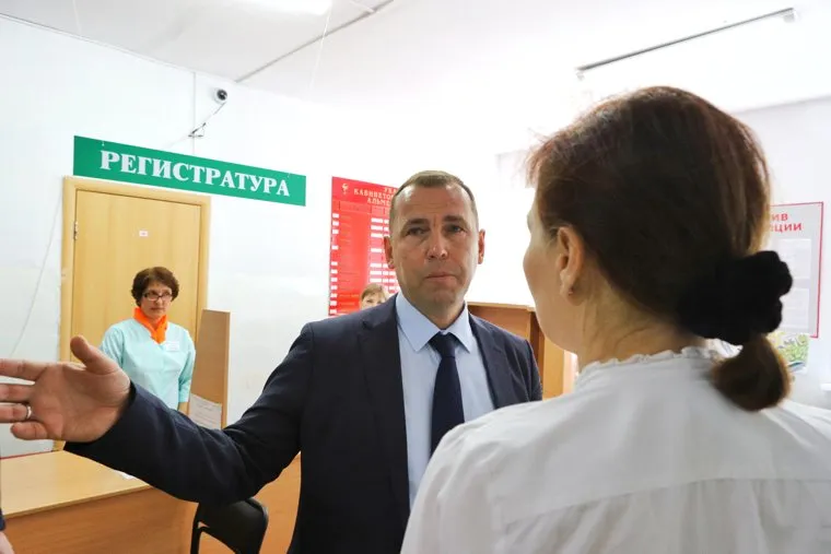 Визит врио губернатора Шумкова Вадима в Альменевский район.  Курган