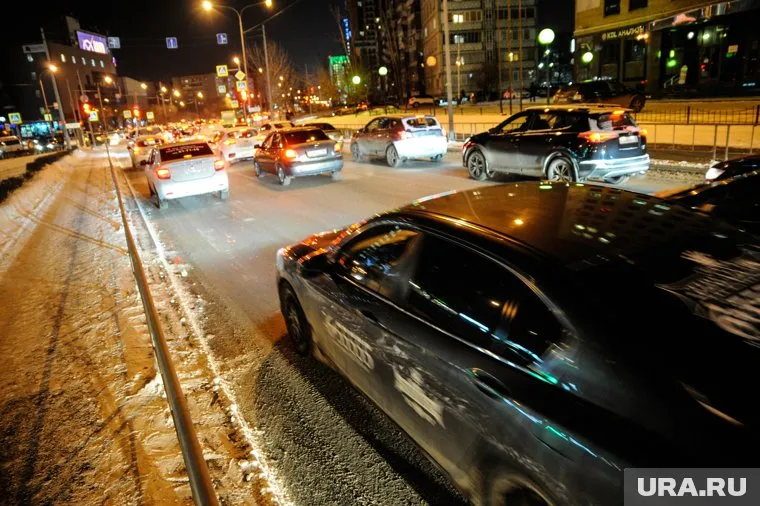 Заторы наблюдаются на центральных улицах города