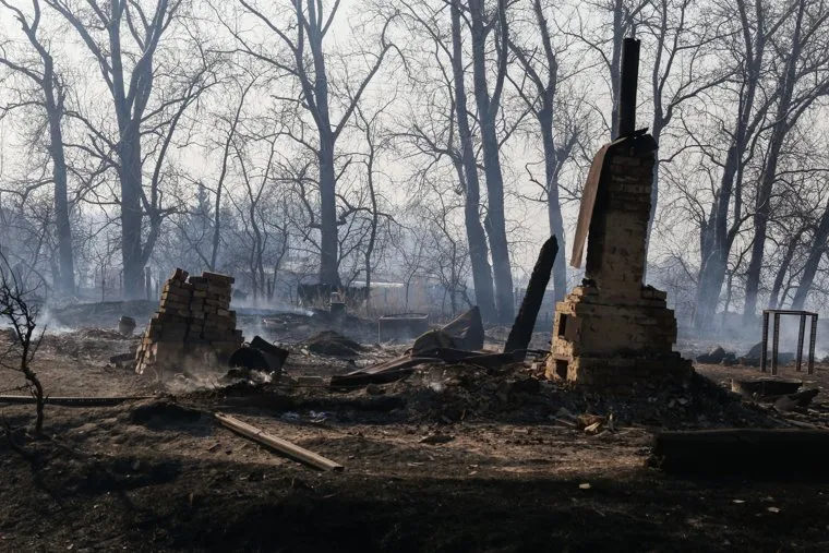 Лесные пожары. Курган