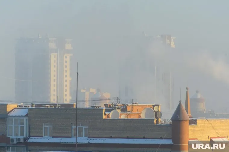 В области охлаждение ветром практически до -40 градусов