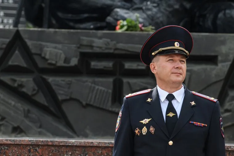 Врио начальника ГУ МВД России по Свердловской области генерал-майор Владимир Миронов. Екатеринбург