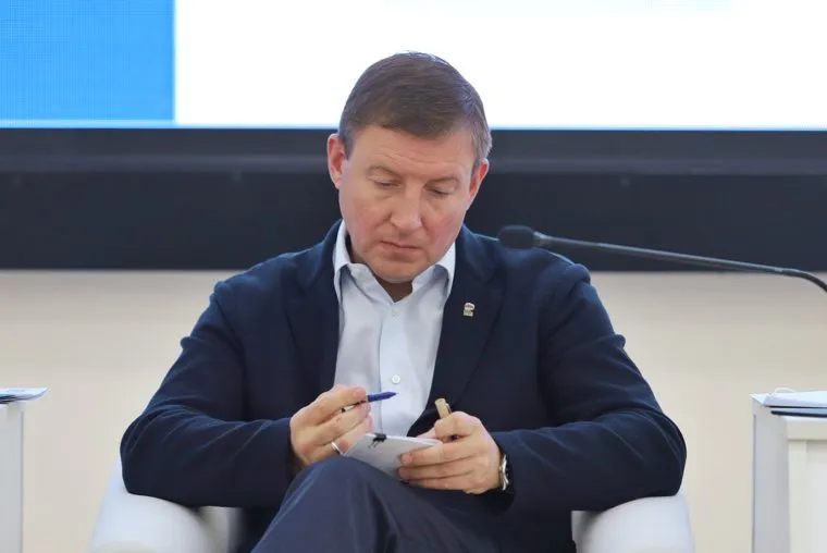 Секретарь генсовета «Единой России» Андрей Турчак на форуме партии "Энергия развития". Курган