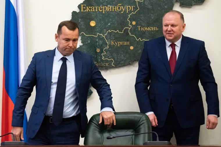 Церемония подписания межрегиональных соглашений между субъектами Уральского федерального округа в резиденции полномочного представителя президента РФ в УрФО. Екатеринбург