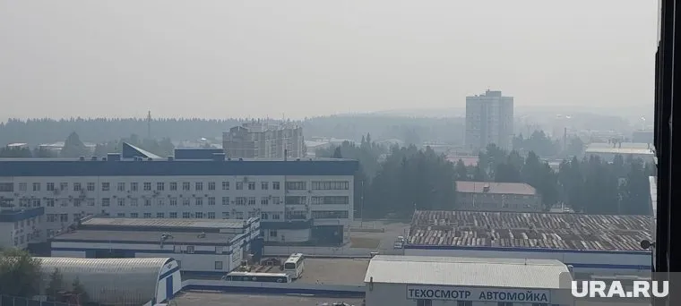 Фотографии не могут передать удушливый запах гари, установившийся в городе