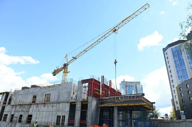 Пресс тур на стройплощадку  Hilton. Пермь