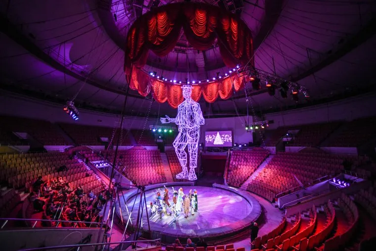 Пресс-показ нового циркового шоу "Клоун". Екатеринбург