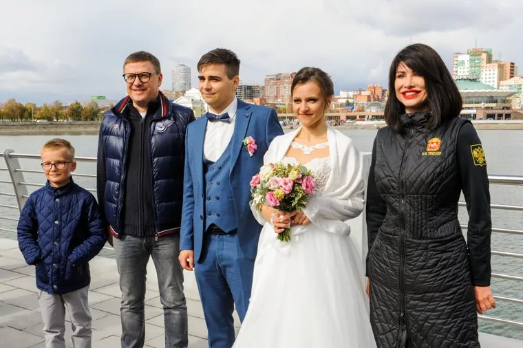 Алексей Текслер на открытии новой набережной. Челябинск